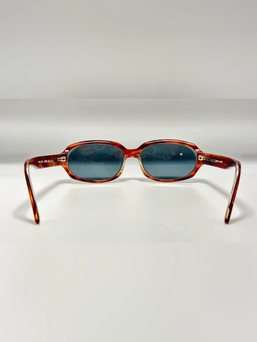 Nine West Charm/S Brown Oval Sunglasses Frames Only
